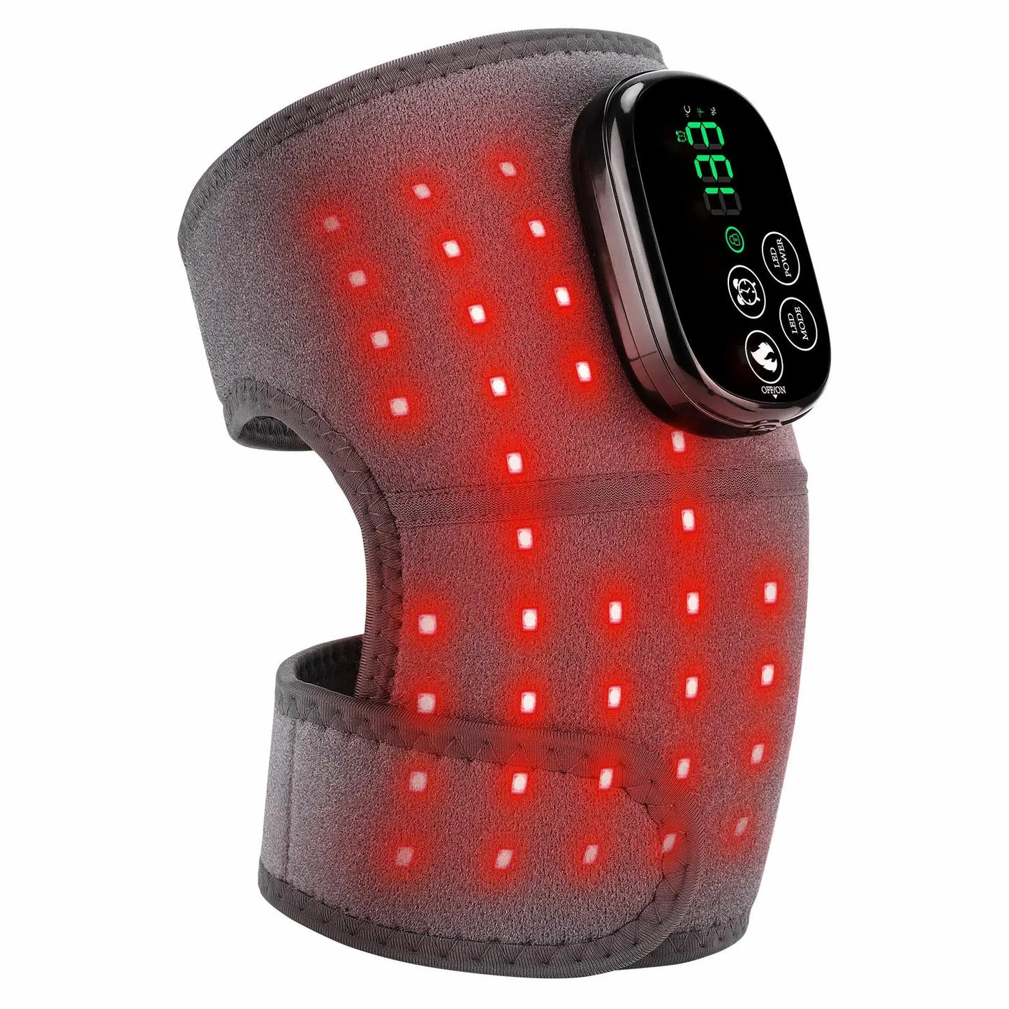 Cordless Hot Compress Red Light Therapy Belt for Shoulder &Knee Pain Relief