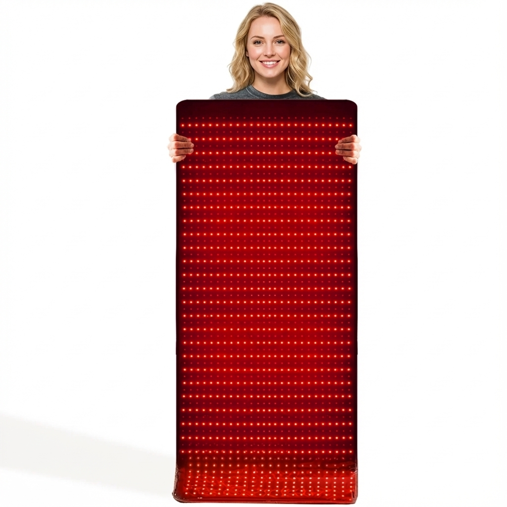 OmyGuard Extra Large Red Light Therapy Mat for Full Body