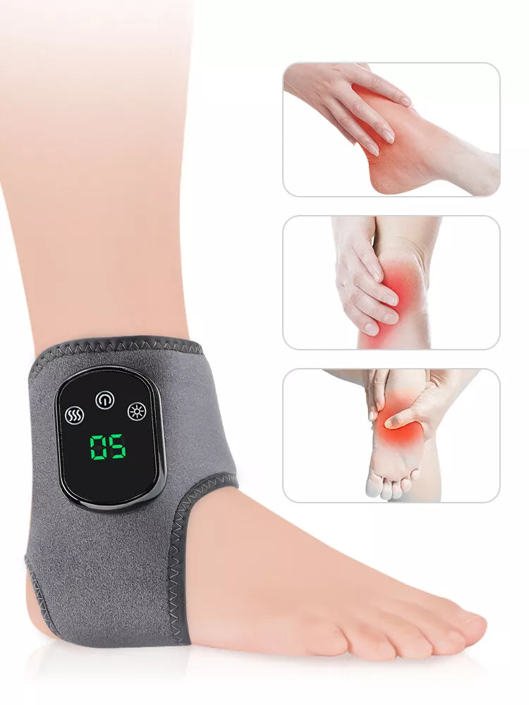 Cordless Hot Compress Therapy Belt for Foot & Ankle Sprain Pain Relief