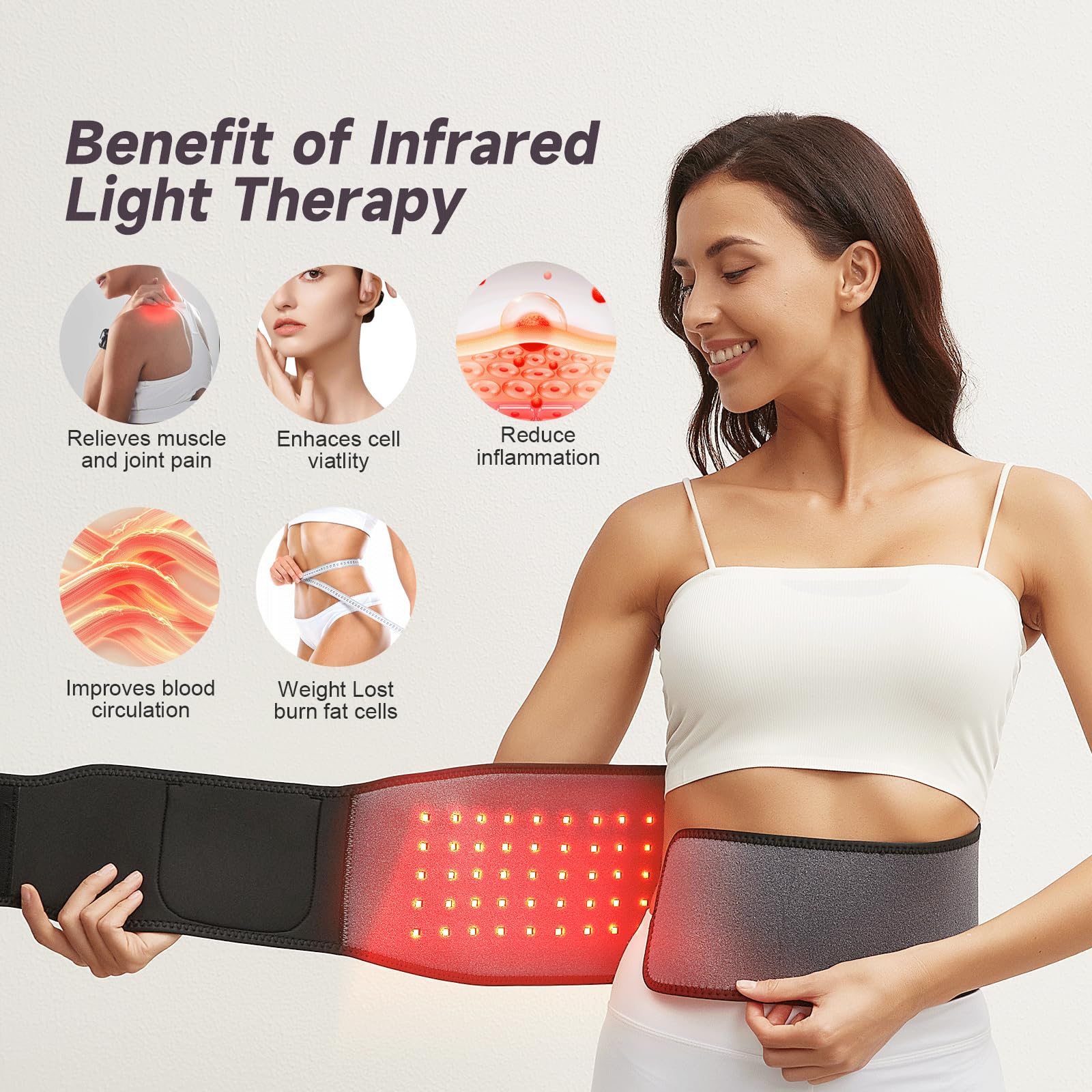 OmyGuard™ Infrared Red Light Therapy Belt