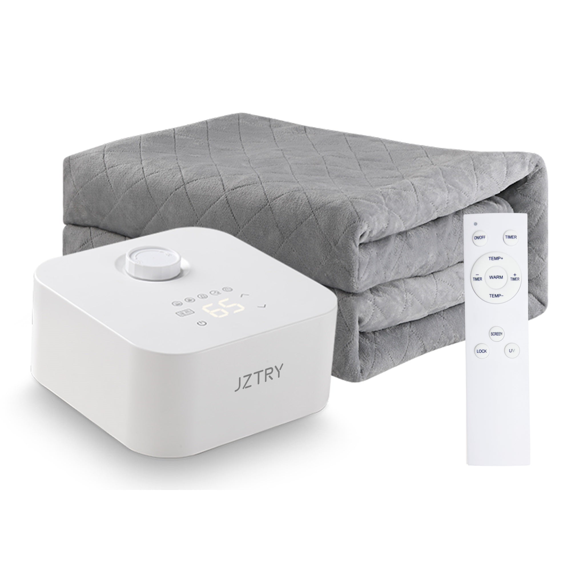 OmyGuard Water Heated Blanket For Bed - EMC FREE & No Electric Wire, Smart, Smooth, Hydro Heat Mat Topper Bed Warmer
