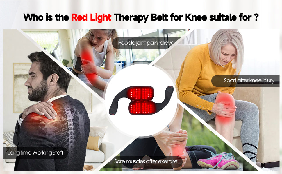 Red Light Therapy Belt for Knee and Shoulder Pain: A Comprehensive Guide to Relief and Recovery