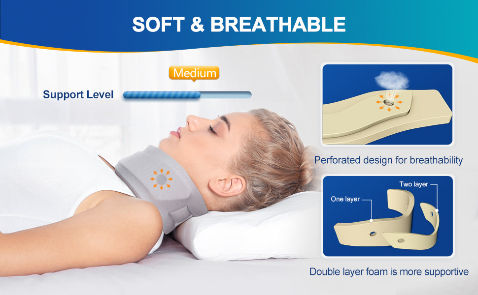 Neck Support Pattern Neck Support Scarf Forward Brace: Relief for Neck Pain & Support