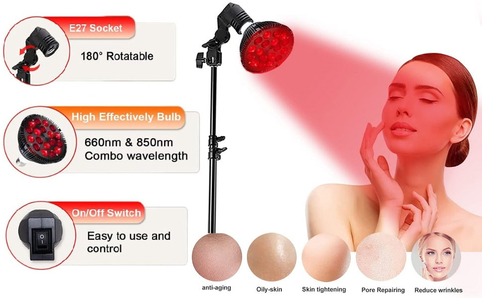 Exploring the Benefits of Red Light Therapy with Stand at Home
