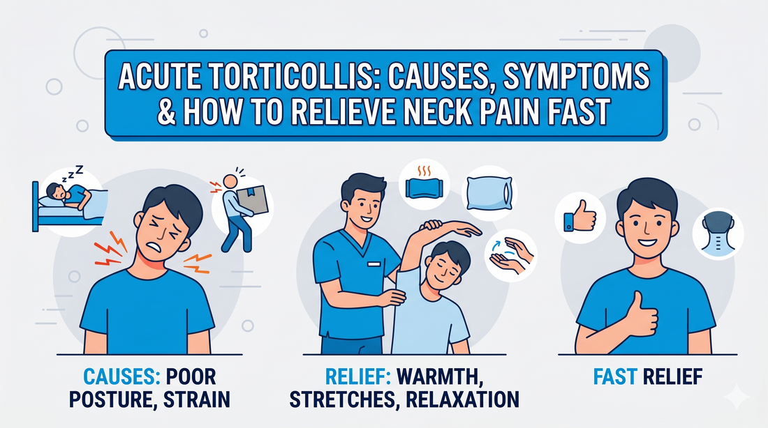Acute Torticollis: Causes, Symptoms & How to Relieve Neck Pain Fast