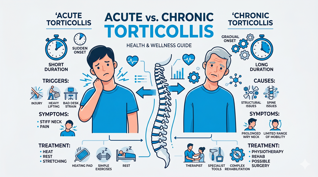 Acute vs. Chronic Torticollis: Key Differences, Symptoms & Treatment