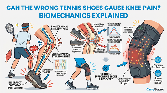 Can the Wrong Tennis Shoes Cause Knee Pain? Biomechanics Explained