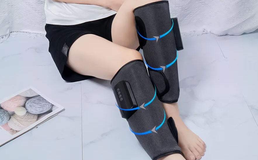 Relaxation On-the-Go: How Omyguard's Portable Calf Massager Becomes Your Ultimate Travel & Desk Companion