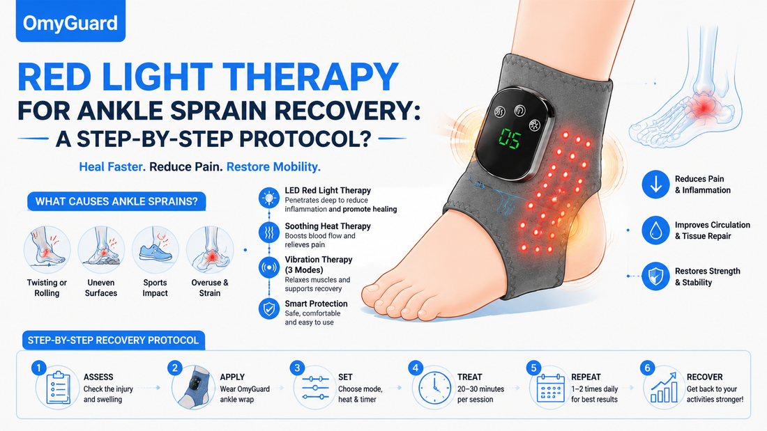 Red Light Therapy for Ankle Sprain Recovery: A Step-by-Step Protocol