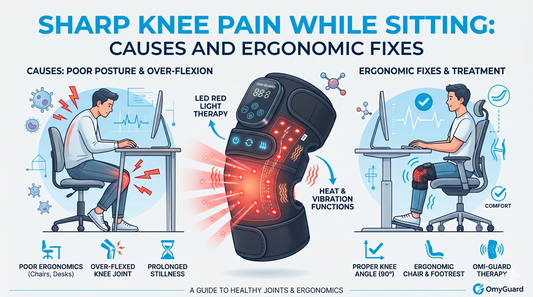 Sharp Knee Pain While Sitting: Causes and Ergonomic Fixes