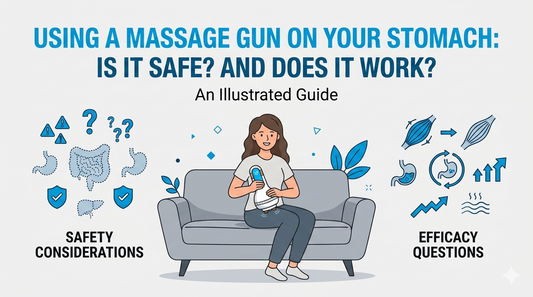 Using a Massage Gun on Your Stomach: Is It Safe and Does It Work?
