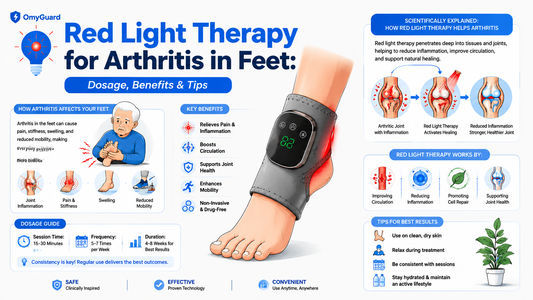 Red Light Therapy for Arthritis in Feet: Dosage, Benefits & Tips