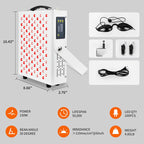 OmyGuard™  Red Light Therapy Panel - Max