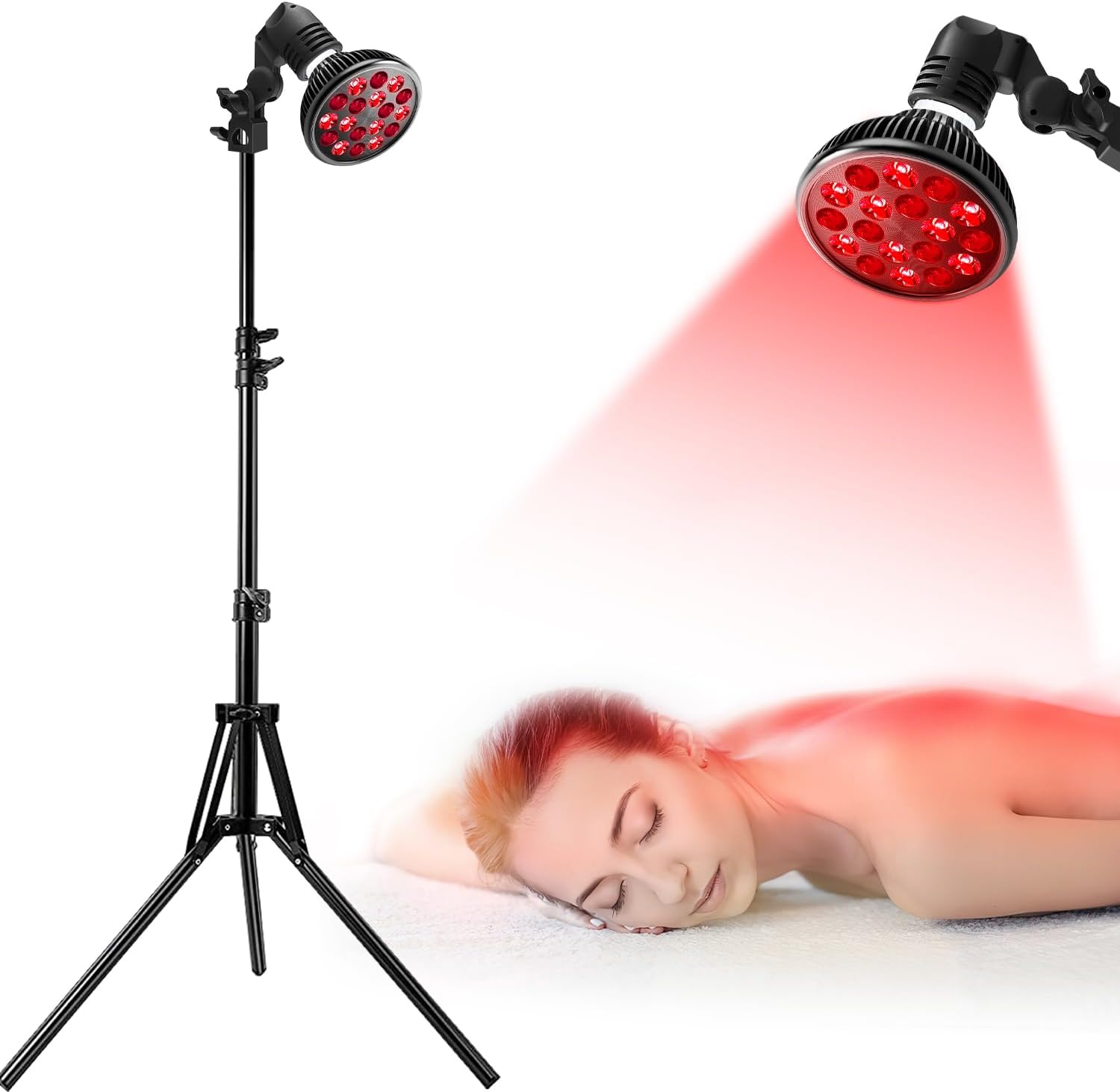 OmyGuard™ Red Light Therapy with Stand for Face and Body