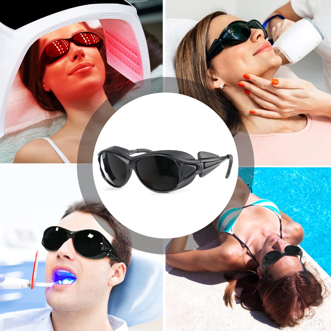 red light protection goggles OmyGuard Red Light Therapy Protective Glasses
