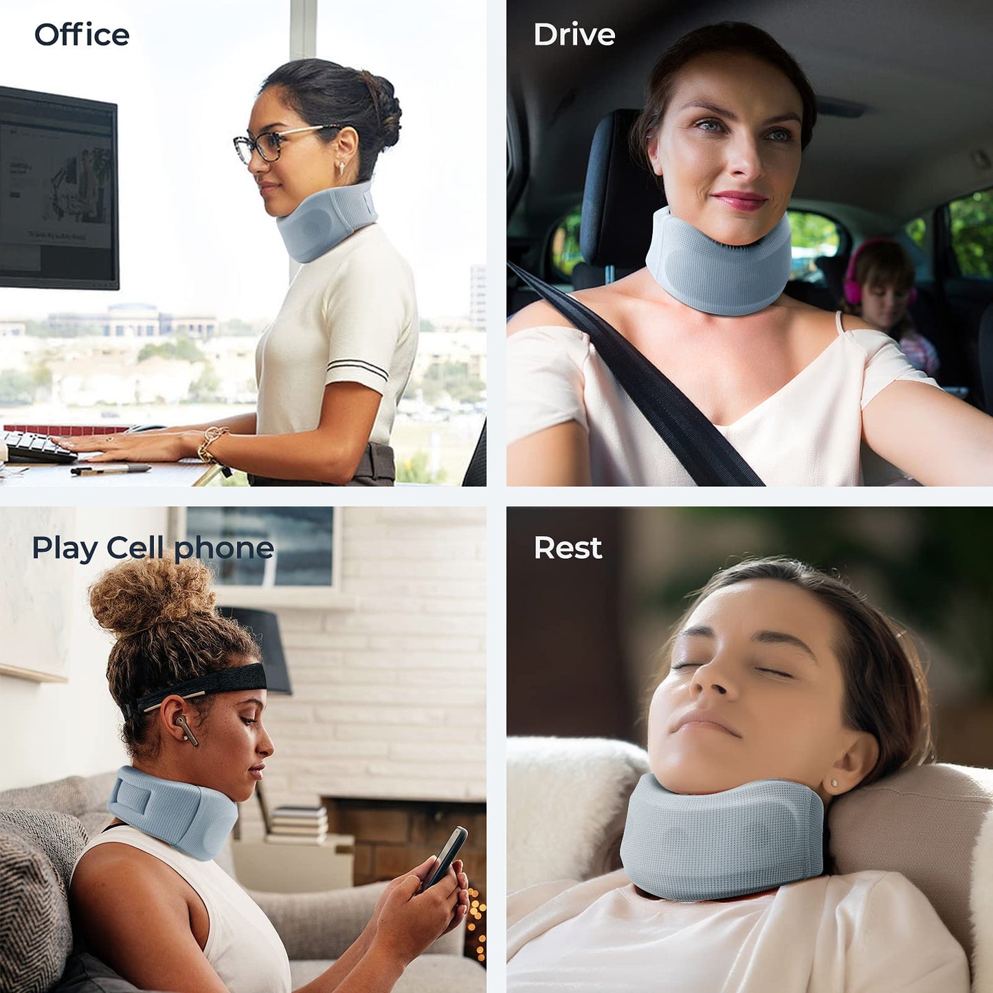 OmyGuard Neck Support Scarf Forward Brace