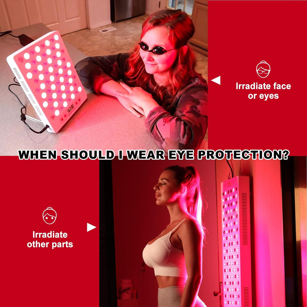 OmyGuard™ Portable Red Light Therapy Panel - Lite
