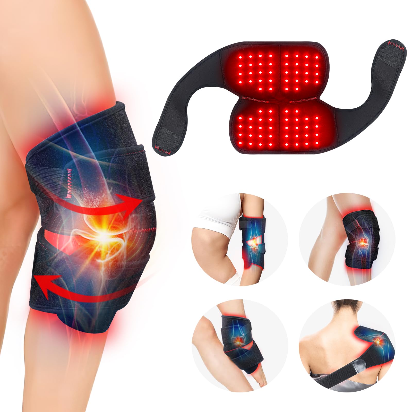 OmyGuard™ Red Light Therapy Belt for Knee & Shoulder