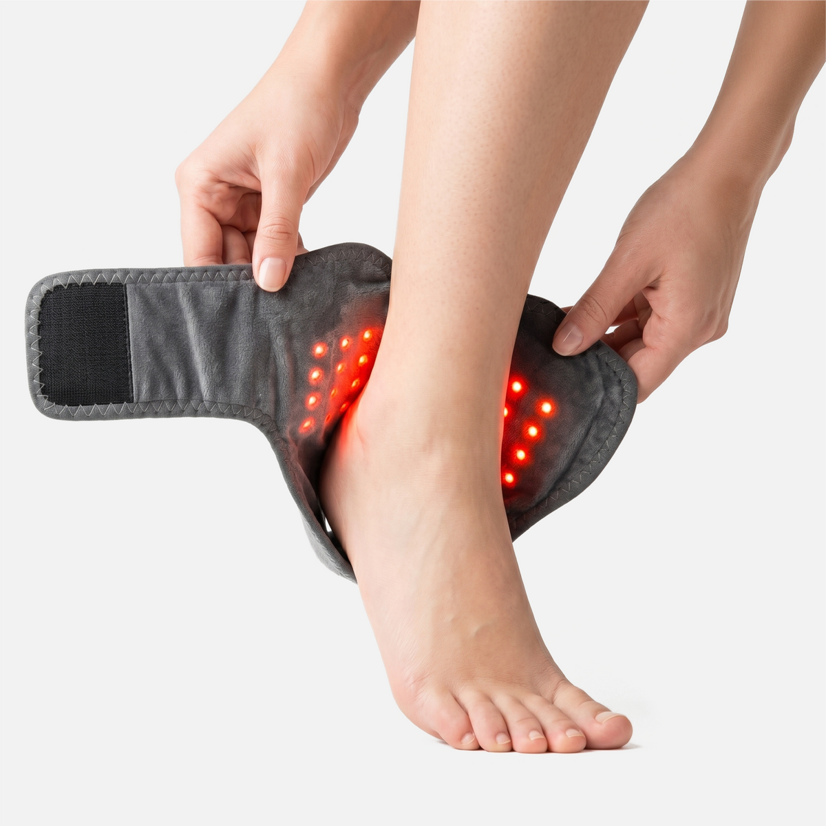 Cordless Heated & Red Light Therapy Belt for Foot & Ankle