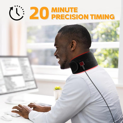 OmyGuard Wearable Red Light Therapy Belt for Neck, Hands and ankles