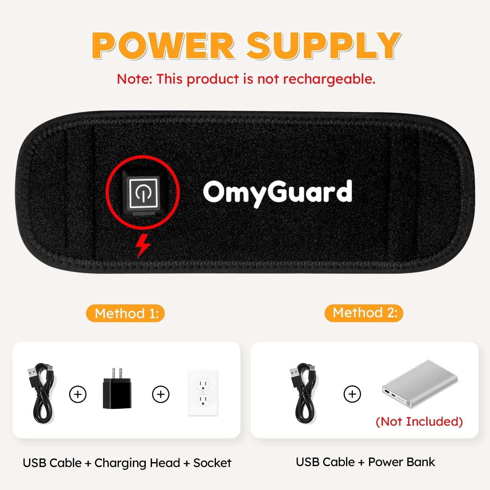 OmyGuard™ Wearable Red Light Therapy Belt for Neck, Hands and ankles