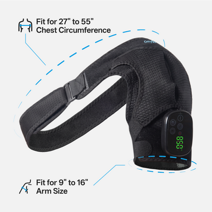 Cordless Hot Compress Therapy Belt for Shoulder Sprain Pain Relief