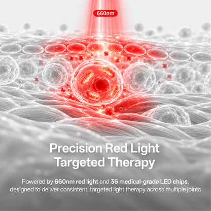 Cordless Multi-Joint Red Light & Heated Therapy  Wrap