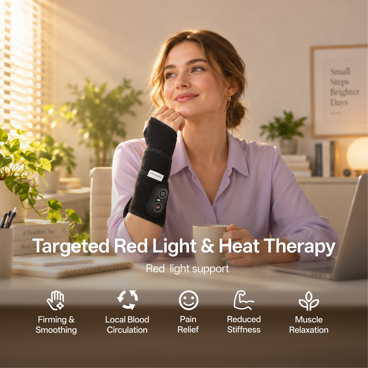 Cordless Multi-Joint Red Light & Heated Therapy  Wrap