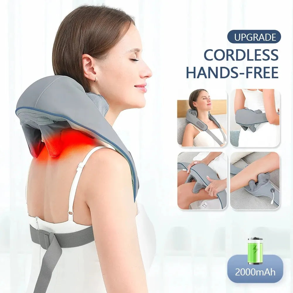 OmyGuard™  Wireless Neck And Back Massager