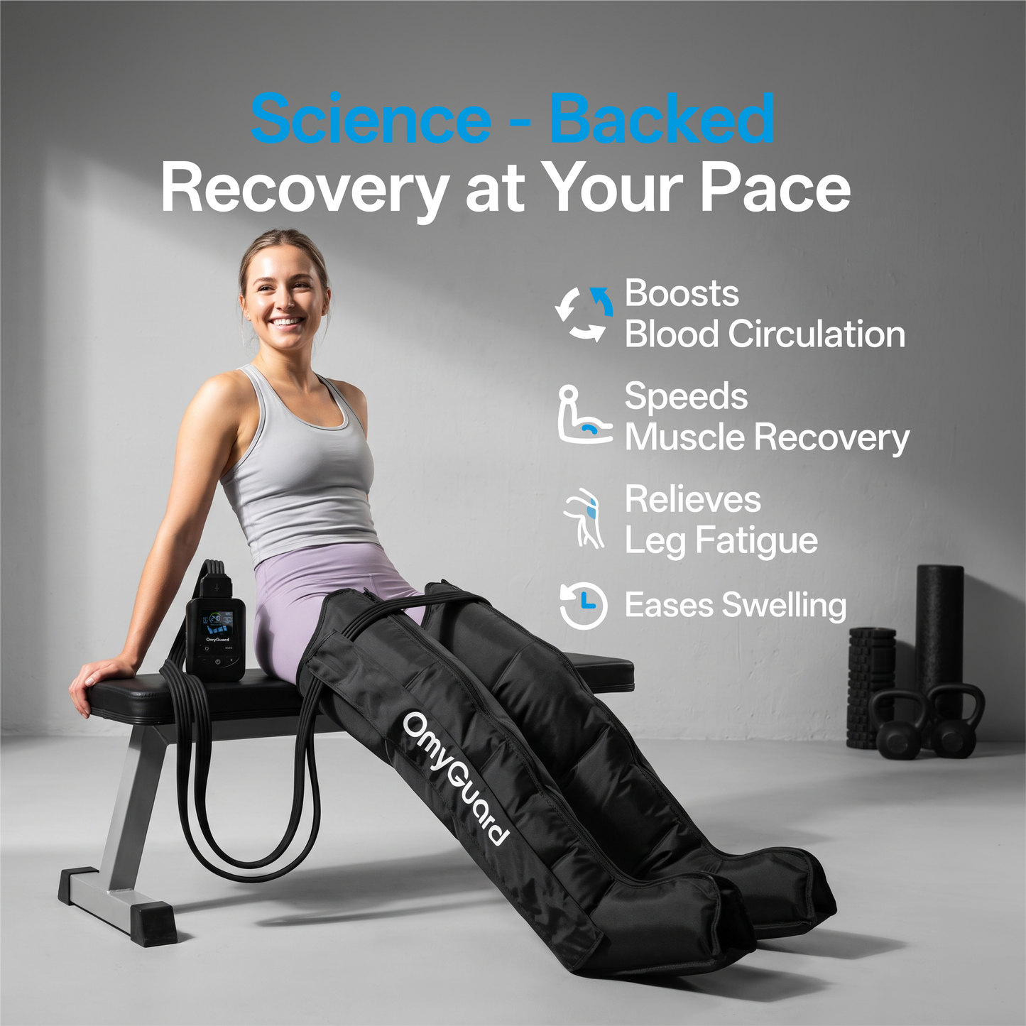 Cordless Compression Boots | Faster Recovery, Anywhere