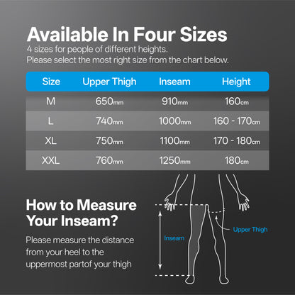 OmyGuard Cordless Leg Compression Recovery Boots