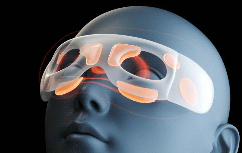 OmyGuard Air Pressure Eye Therapy Massager With Heat