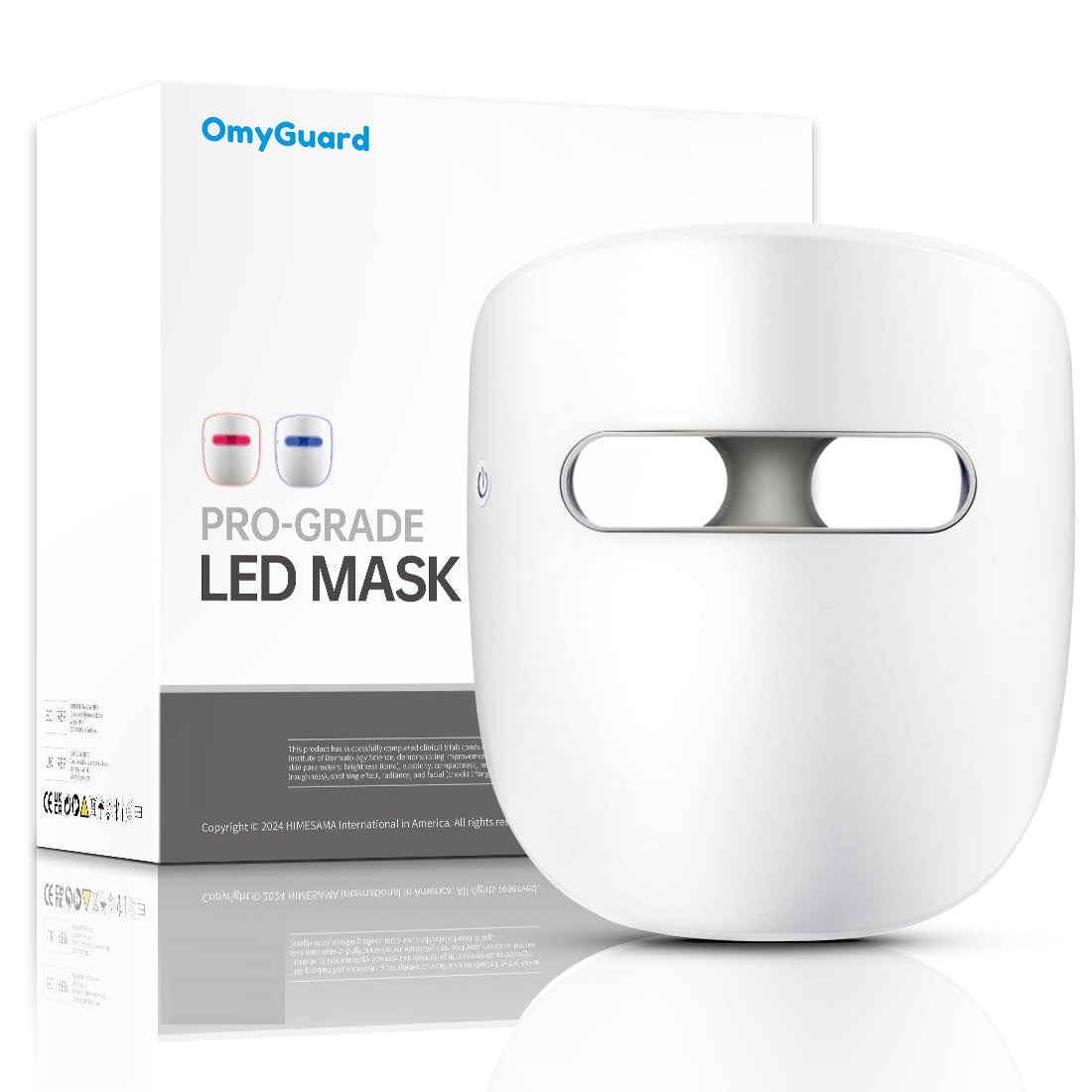 Infrared Red & Blue Light Mask for Face