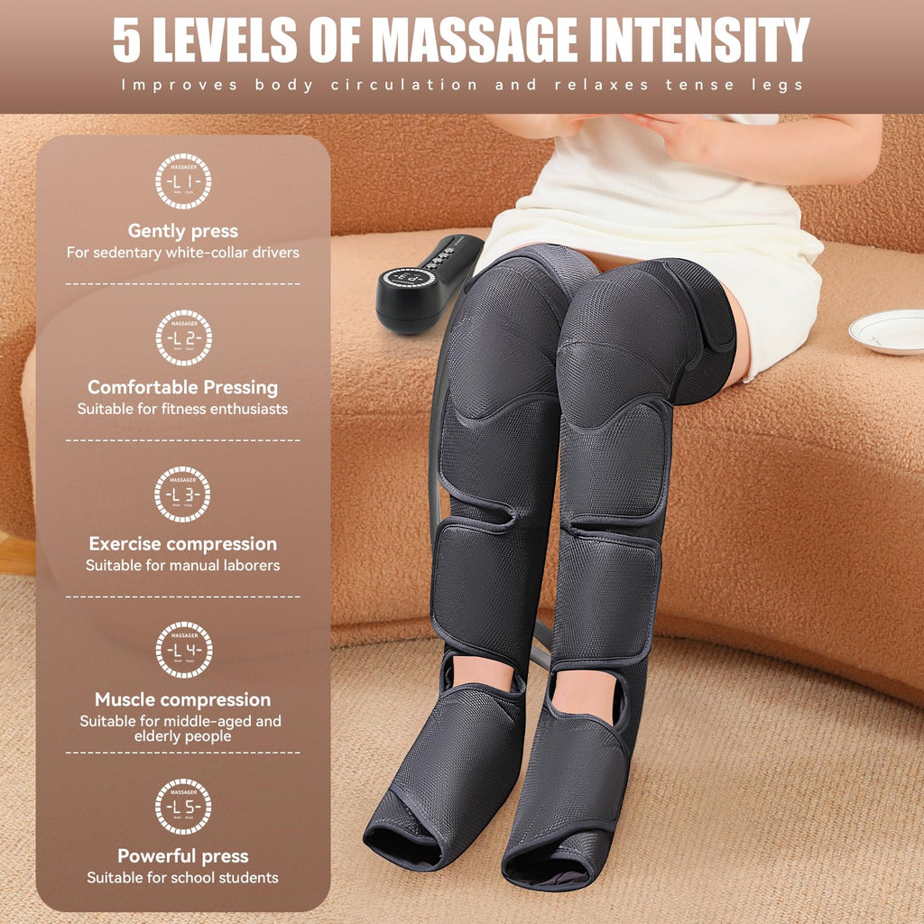 OmyGuard Air Compression Leg Massager -OMGLM004