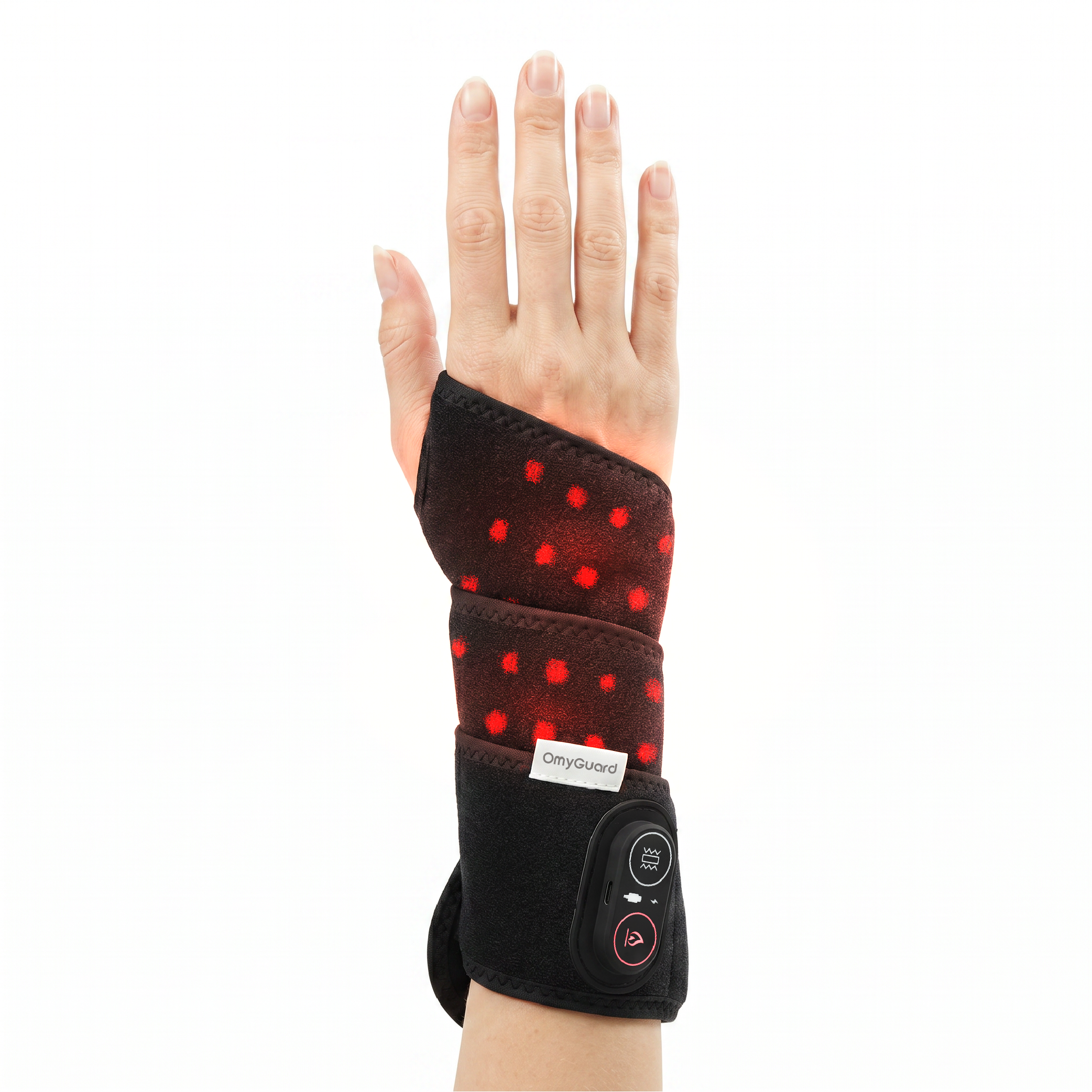 OmyGuard Cordless Multi-Joint Red Light & Heated Therapy Wrap — OmyGuard