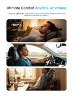 OmyGuard Cordless Shiatsu Massage Pillow with Heat