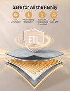 OmyGuard Electric Heated Pad for Back Pain