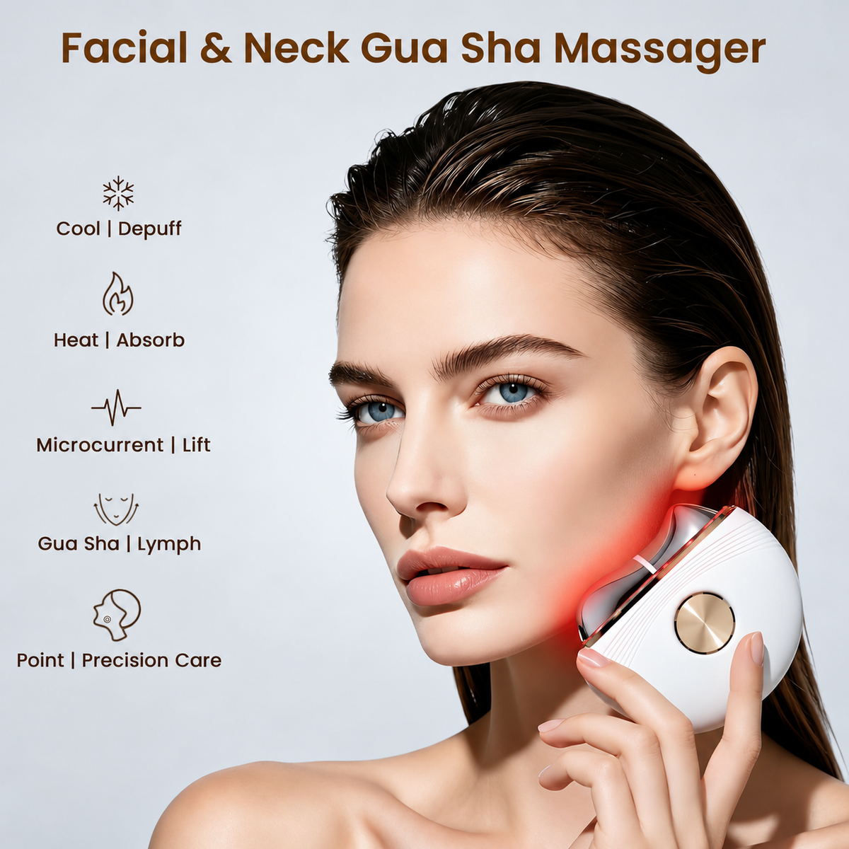Electric Heated & Cold Gua Sha Massage Tool