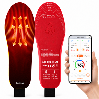 Rechargeable Heated Insoles