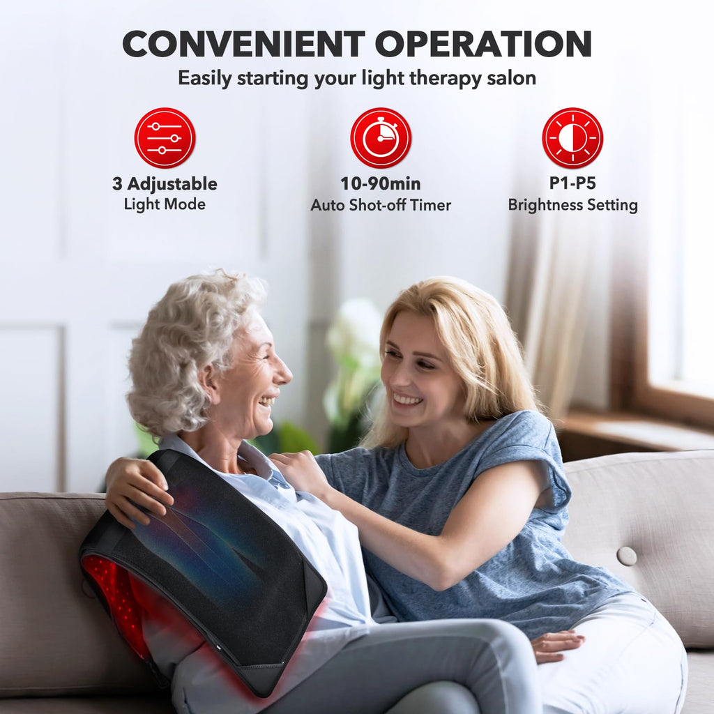 OmyGuard Large Red Light Therapy Mat for Body