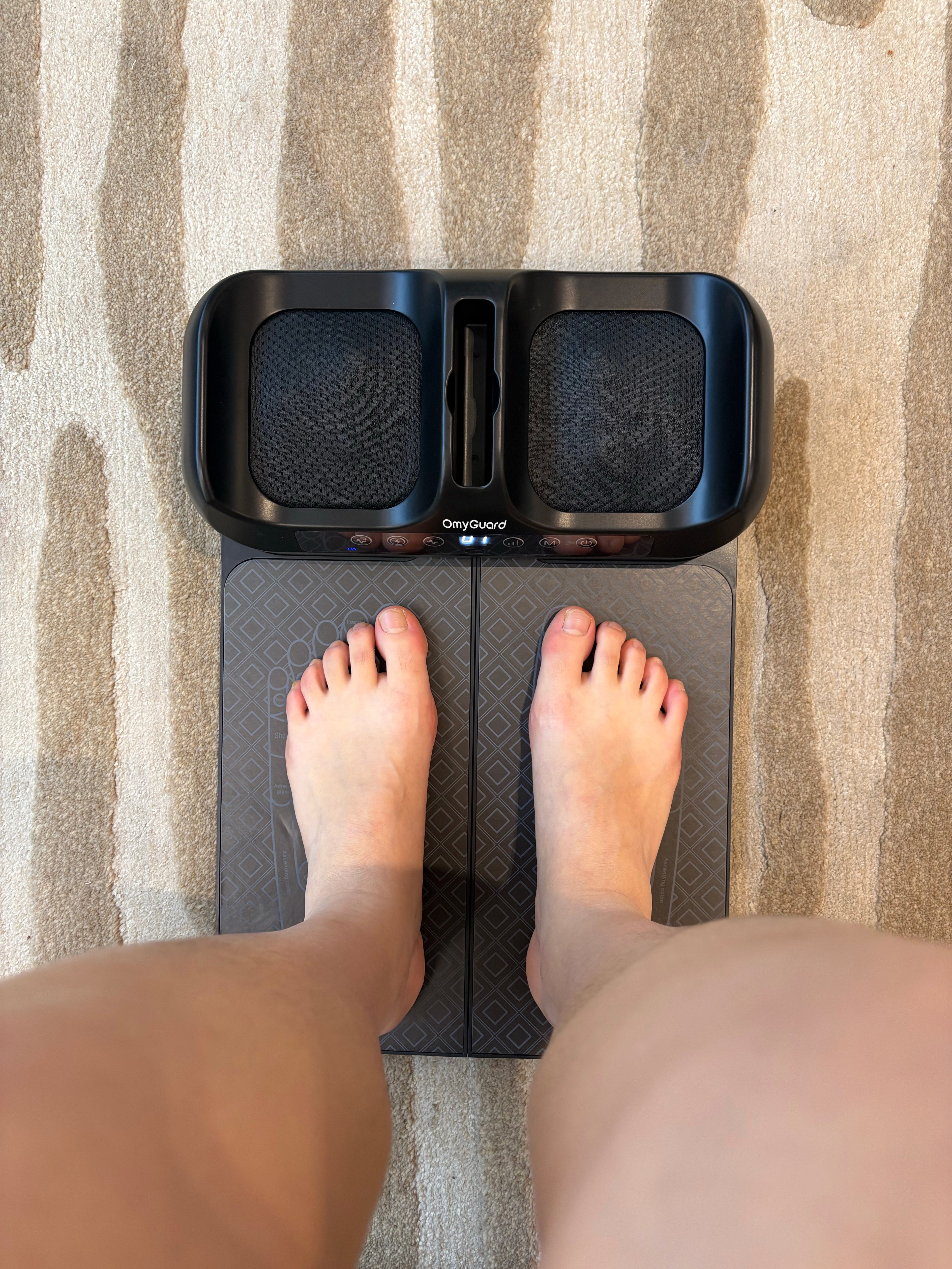 OmyGuard  Cordless 2-in-1 Shiatsu & EMS Foot Circulation Massager