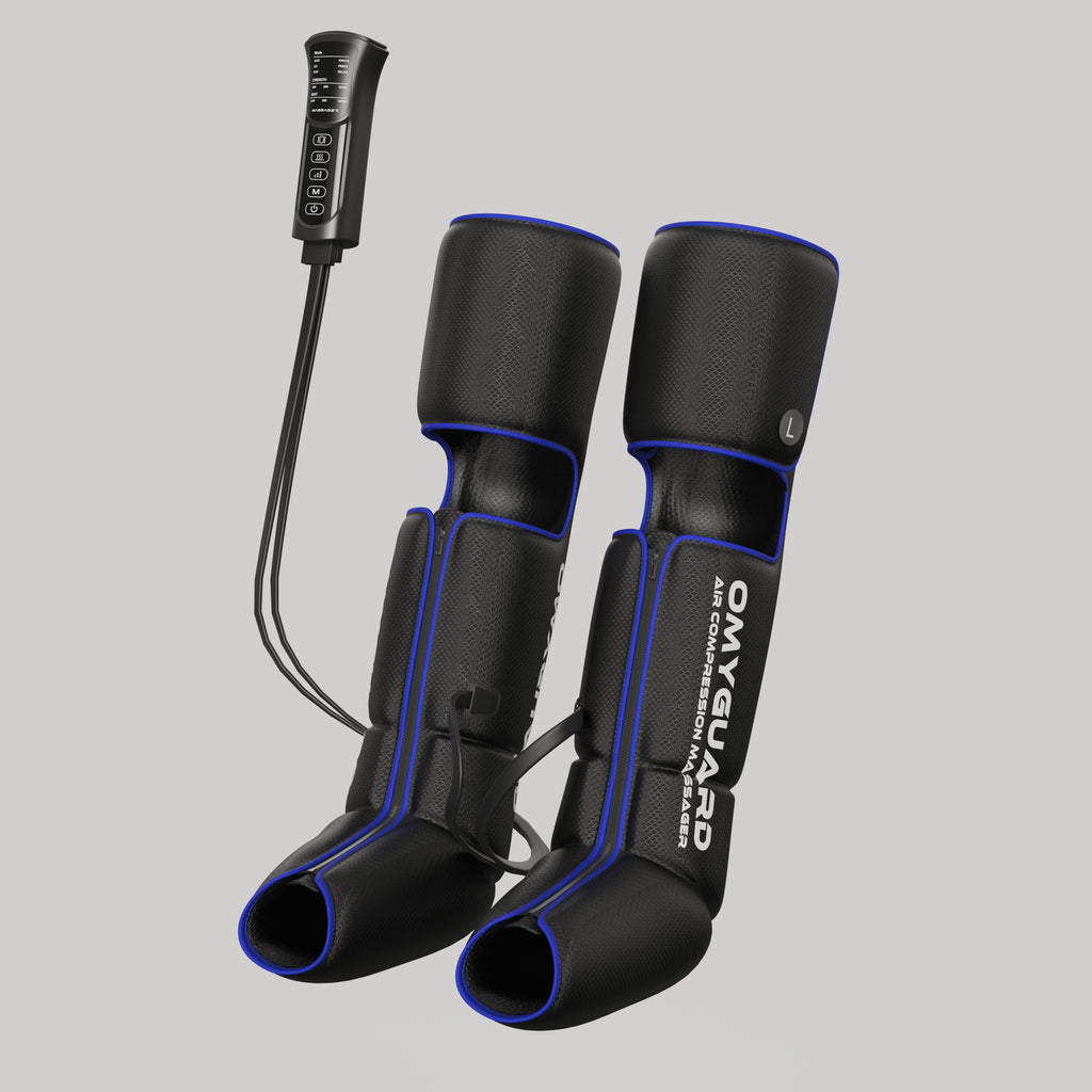 OmyGuard 3-in-1 Full Leg Compression Recovery Boots -OMGLM03