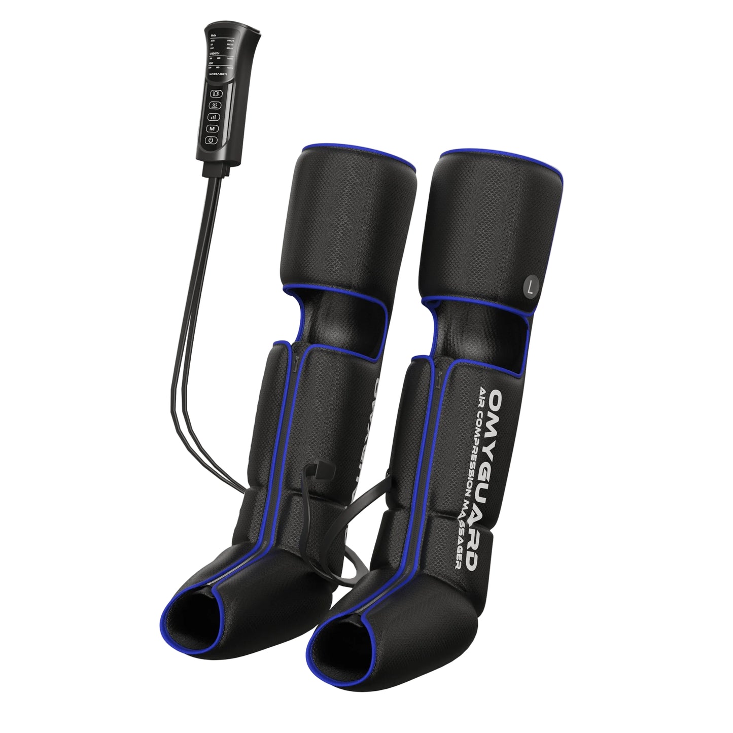 OmyGuard 3-in-1 Full Leg Compression Recovery Boots -Corded