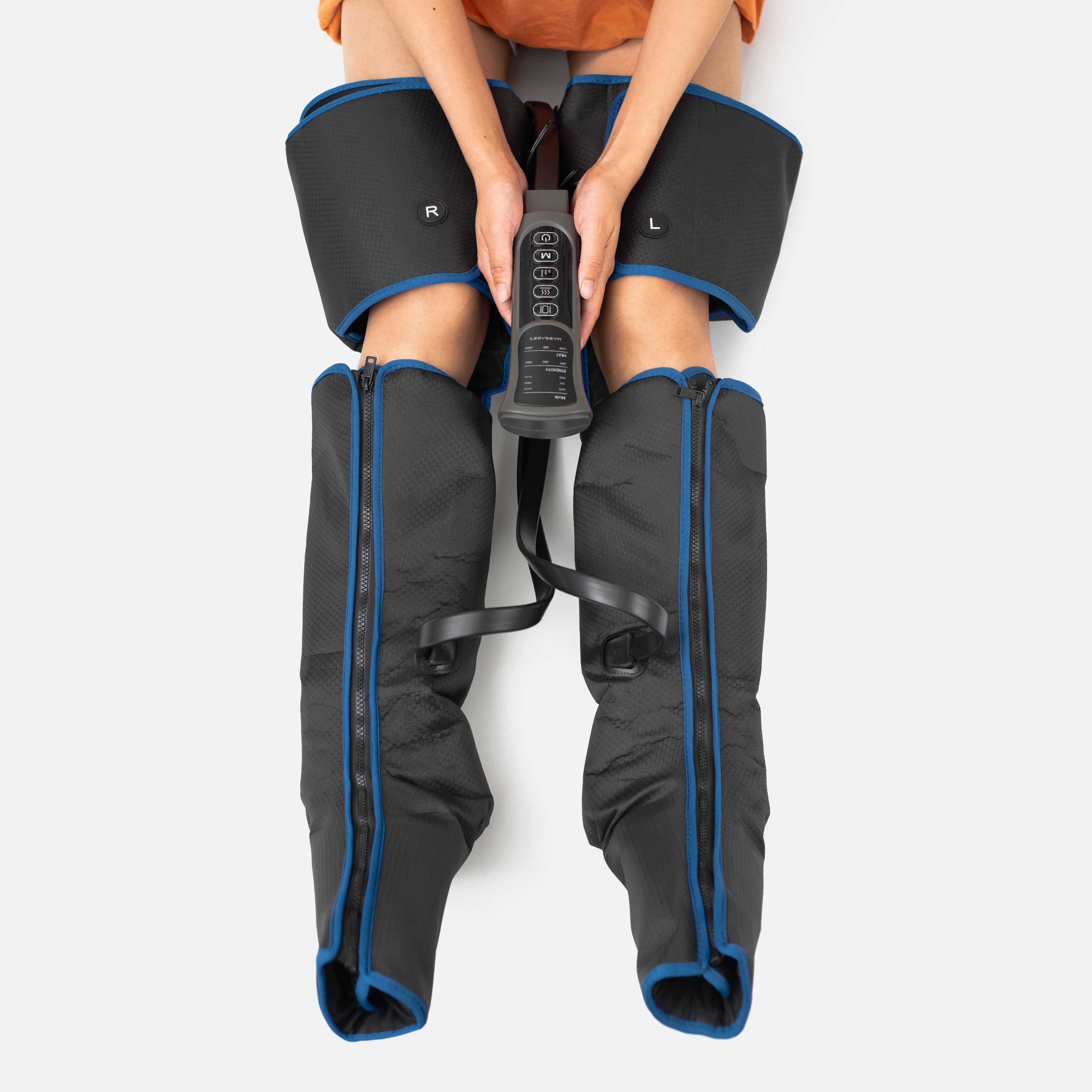 OmyGuard 3-in-1 Full Leg Compression Recovery Boots — Corded — OmyGuard