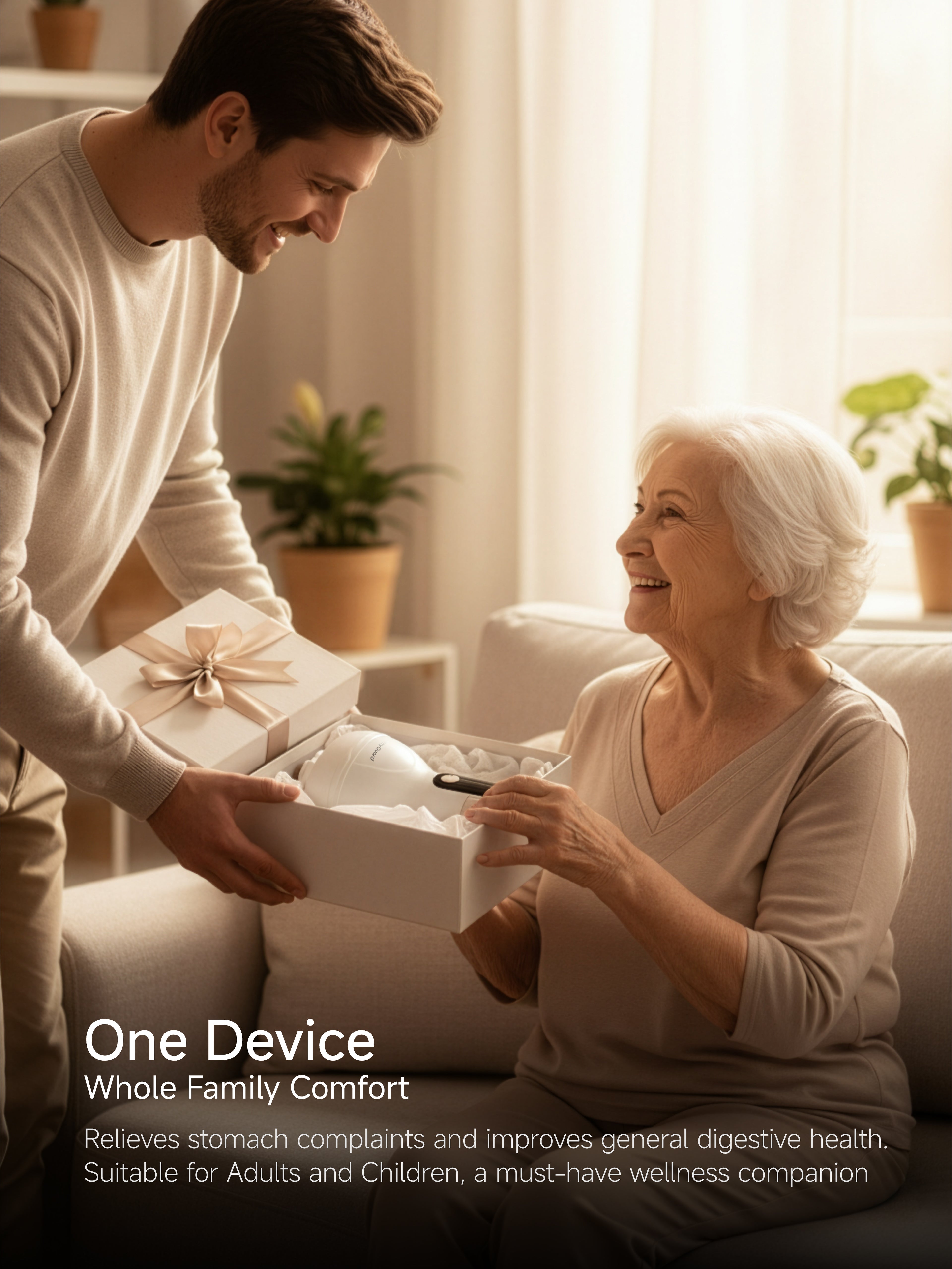 OmyGuard Cordless Handheld Abdominal Massager