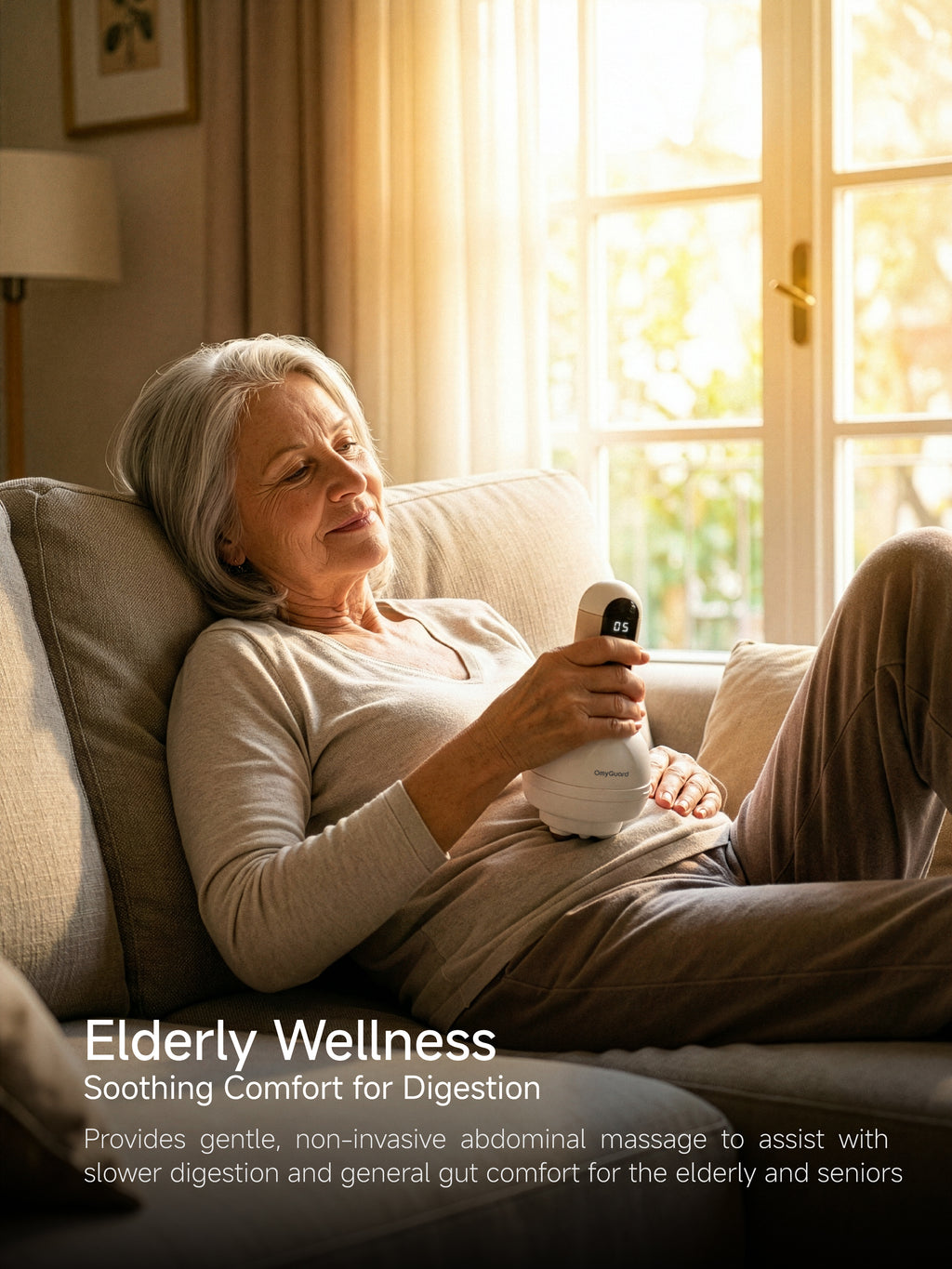 OmyGuard Cordless Handheld Abdominal Massager