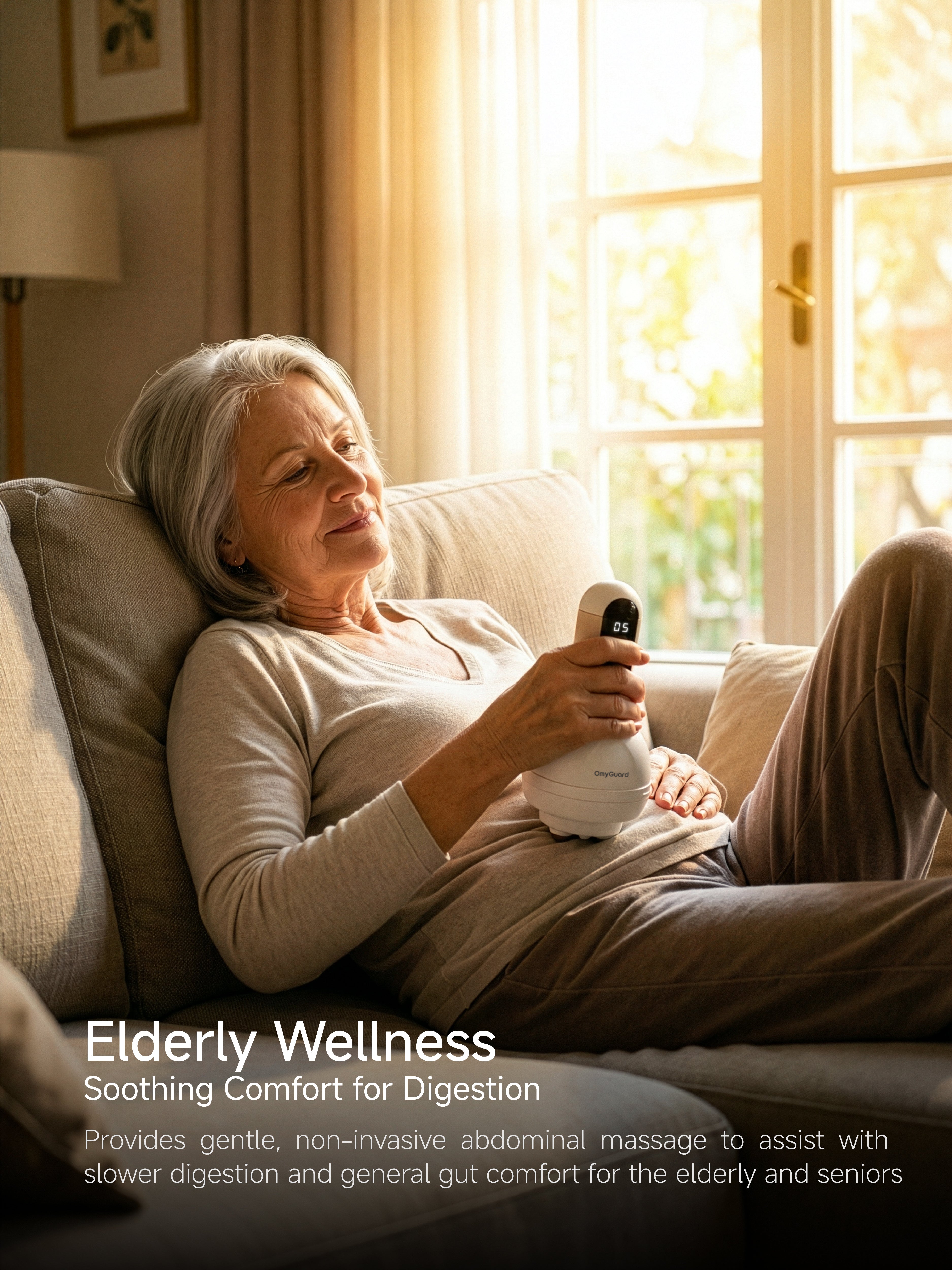 OmyGuard Cordless Handheld Abdominal Massager