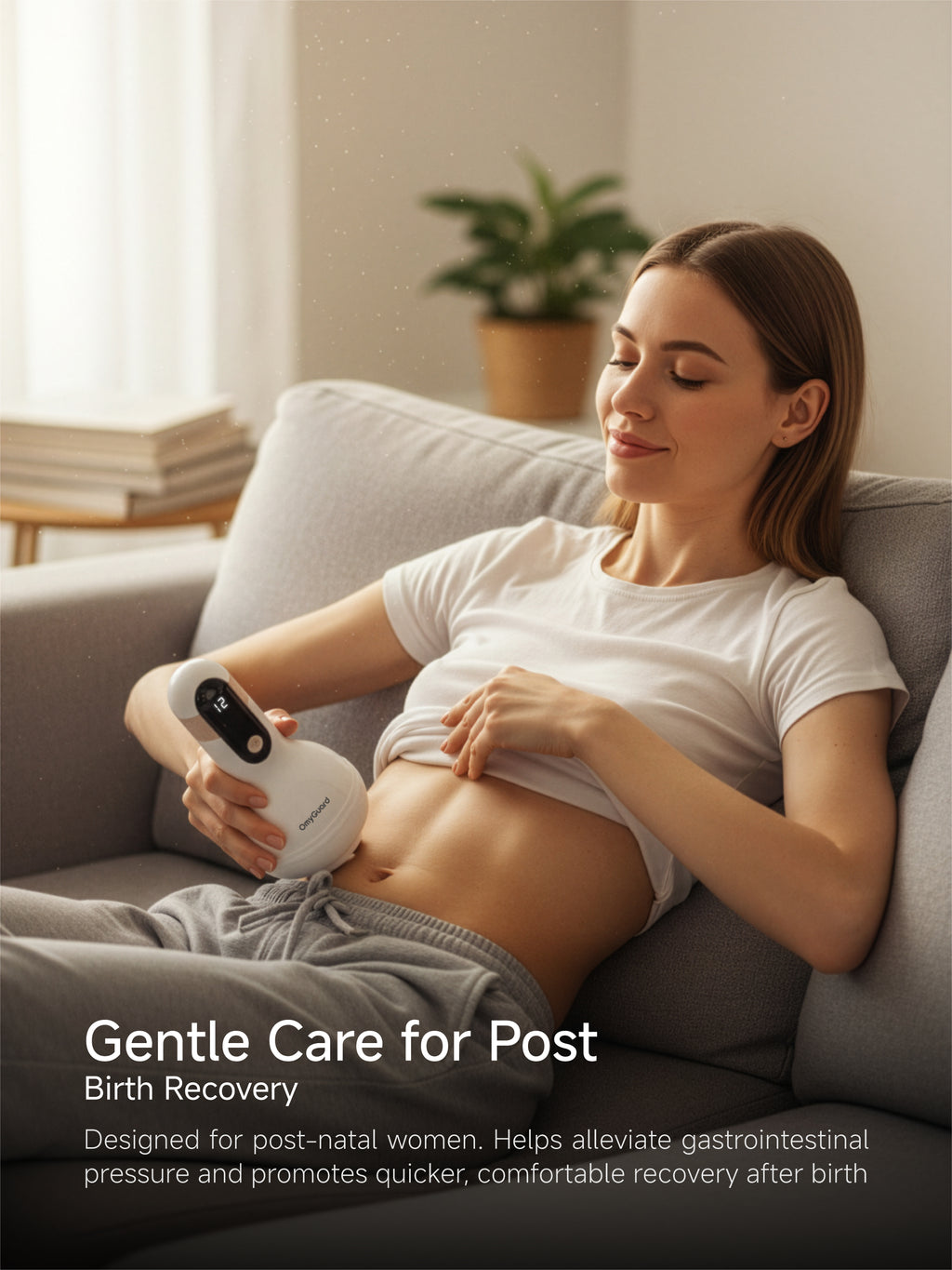 OmyGuard Cordless Handheld Abdominal Massager