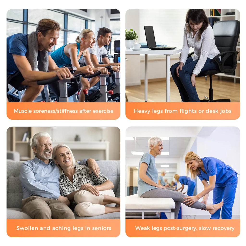 OmyGuard Cordless Leg Compression Recovery Boots