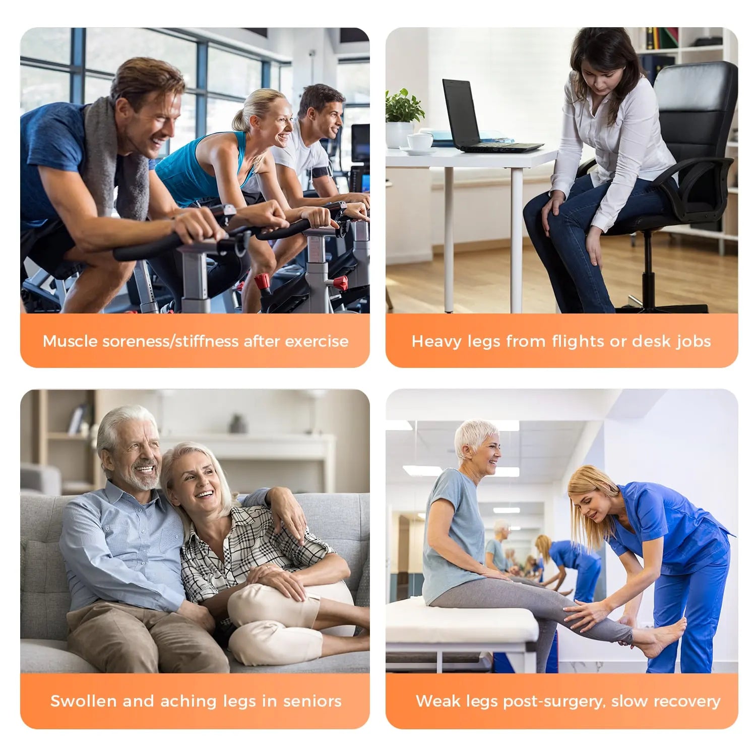 OmyGuard Cordless Leg Compression Recovery Boots